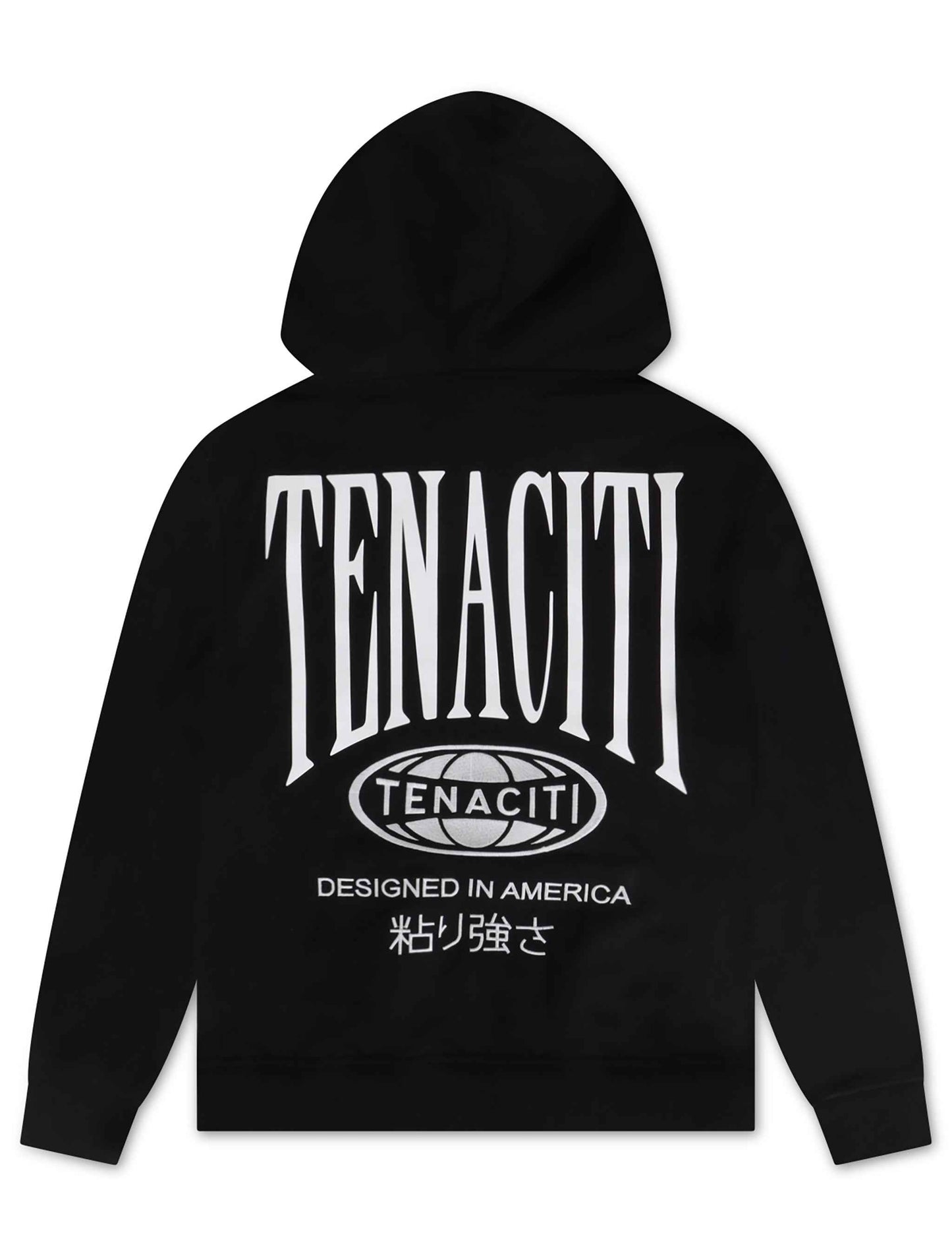 Tenaciti Designed in America Hoodie - Jet Black