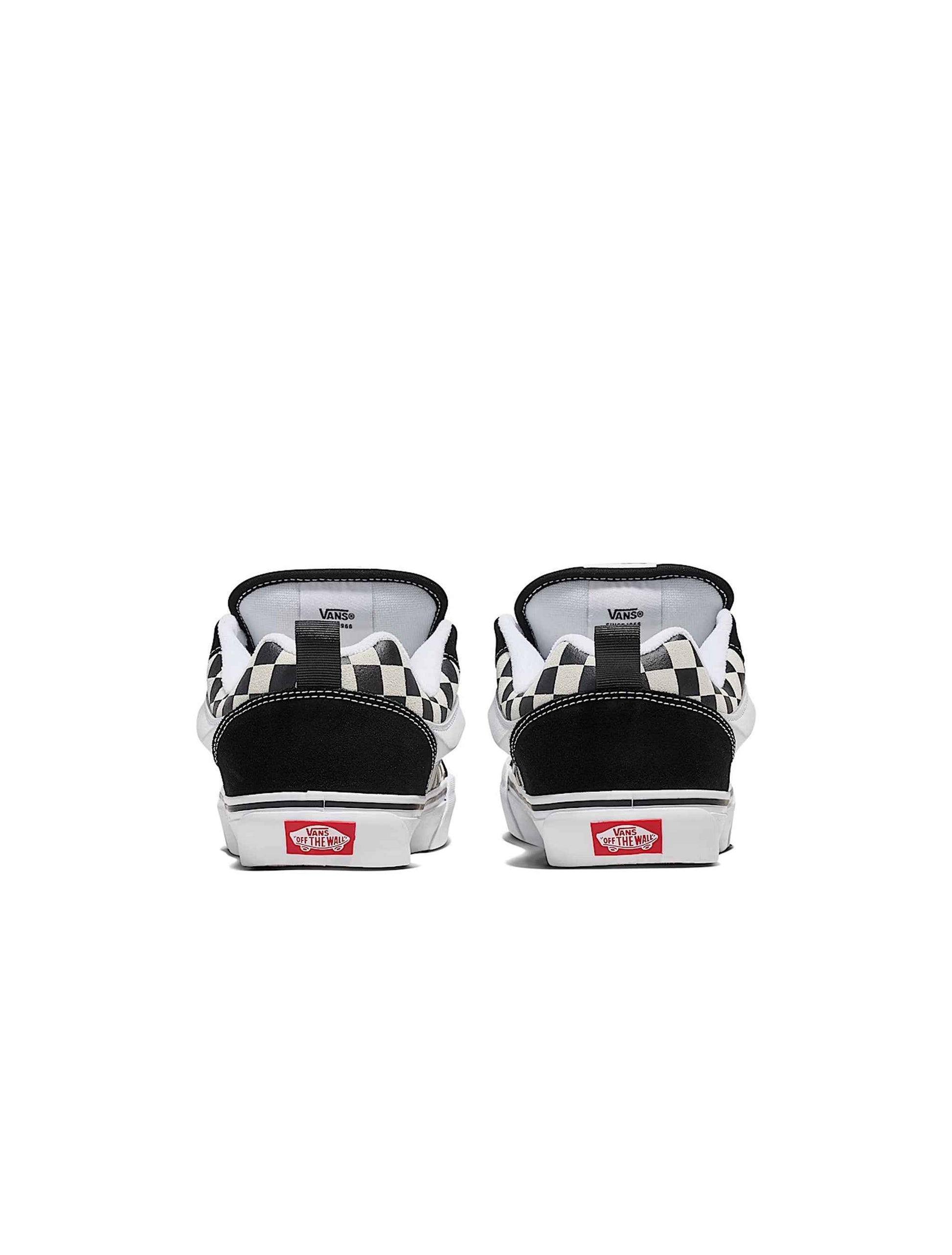 Vans Big Kids Knu School - Checkerboard Black