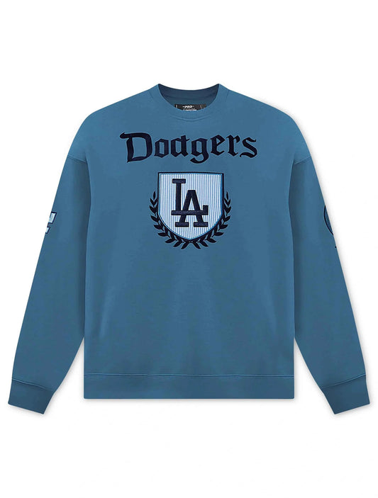 Pro Standard LA Dodgers Country Club Crewneck - Steel Blue