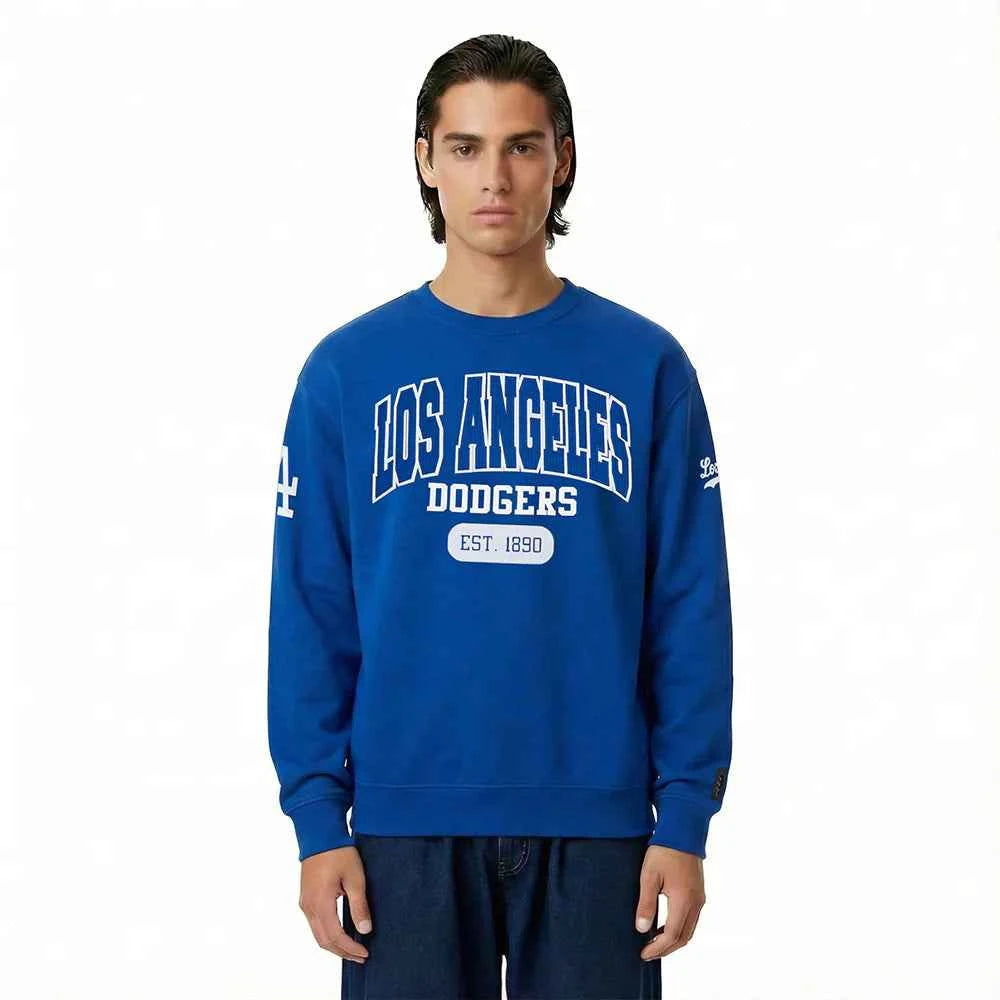 Pro Standard La Dodgers City Arch Crewneck - Dark Blue