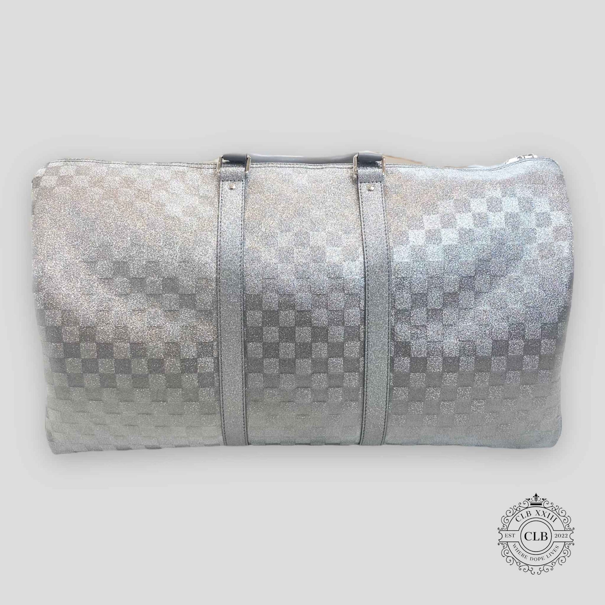LOUIS VUITTON KEEPALL BANDOULIERE 50 - SILVER