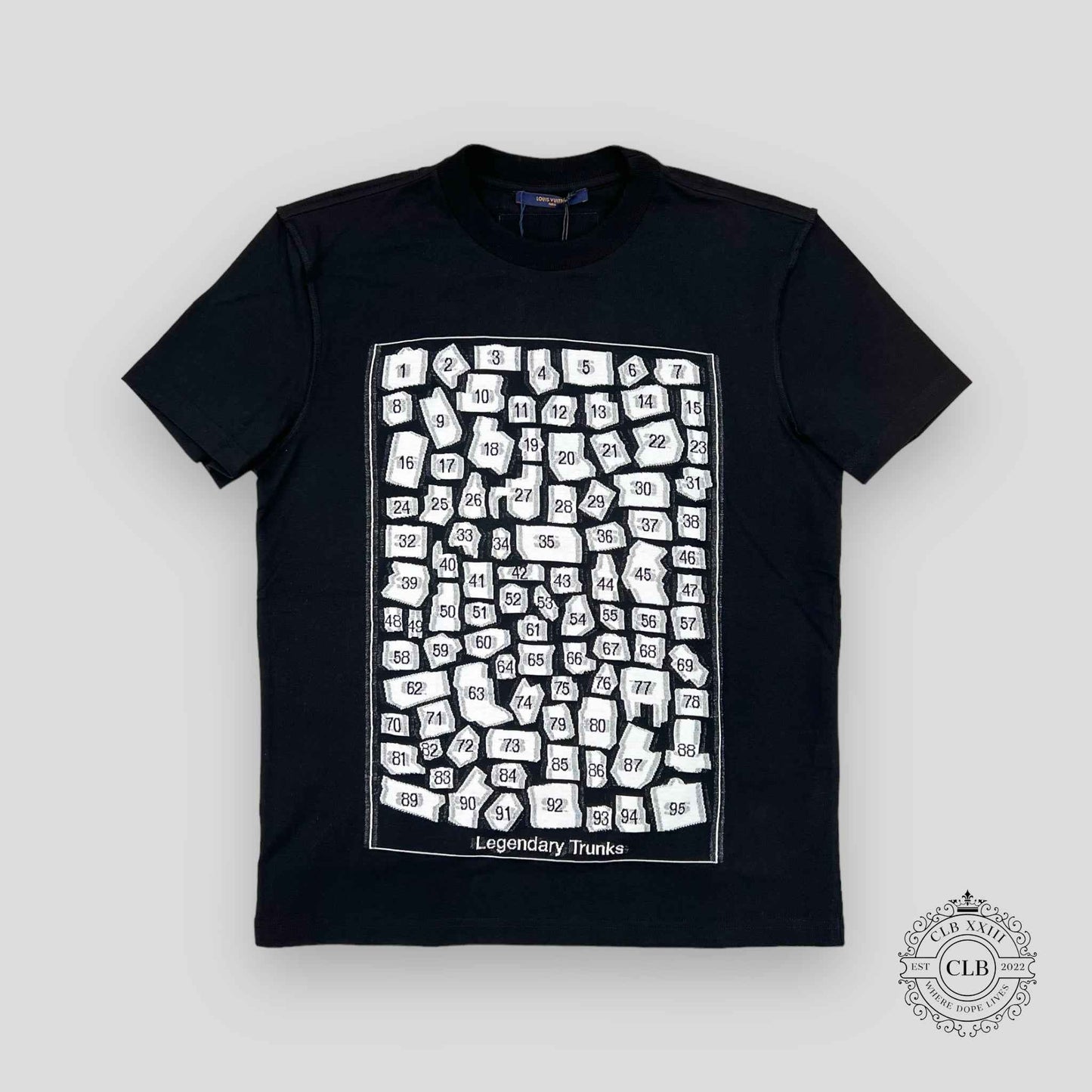 Louis Vuitton Legendary Trunks Tee in Black
