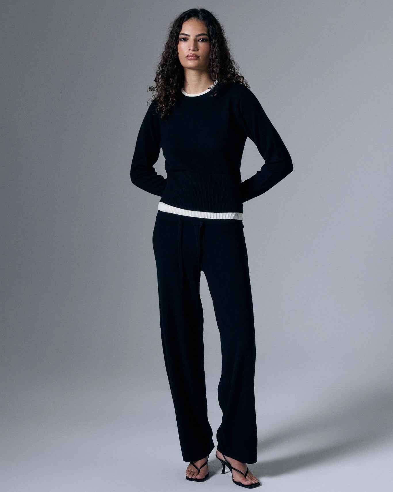 Tove Layered Cashmere Pant