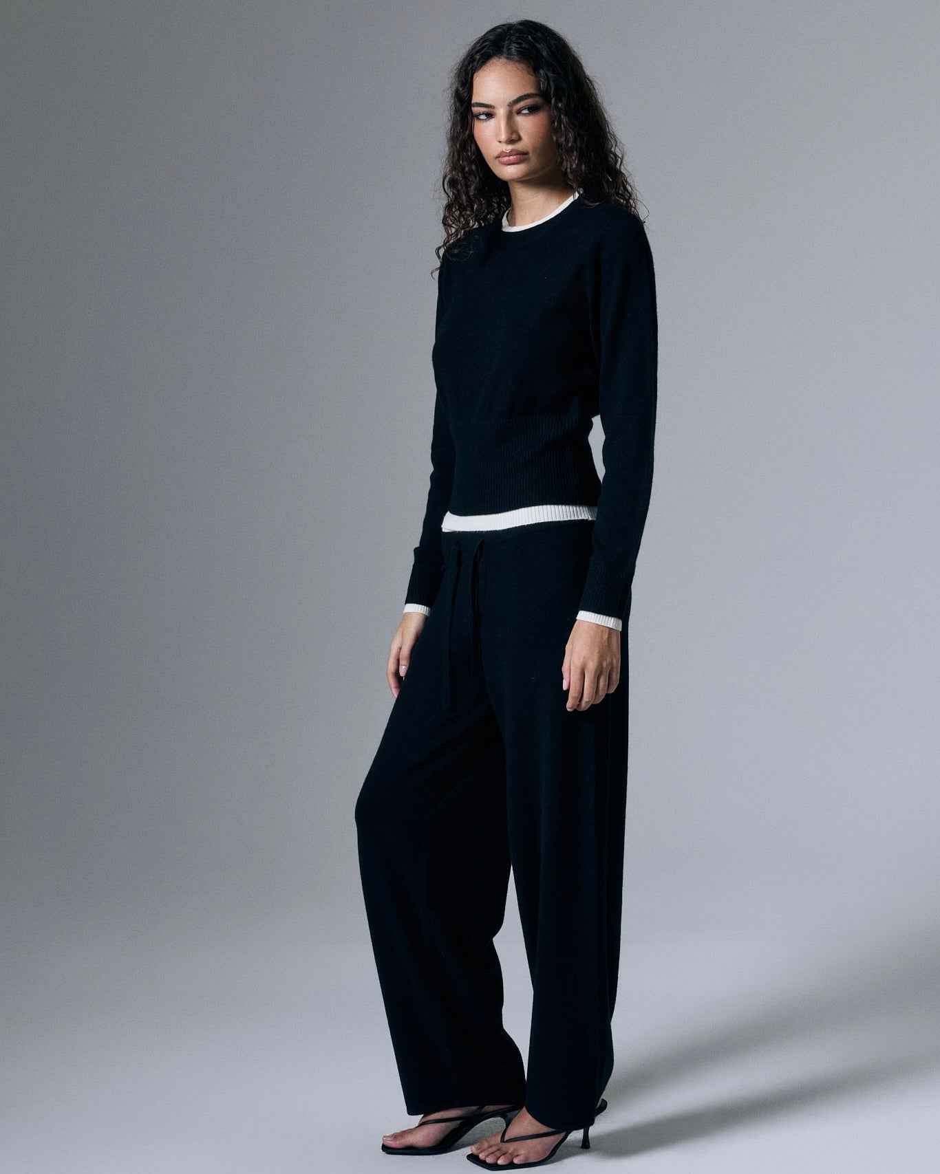 Tove Layered Cashmere Pant