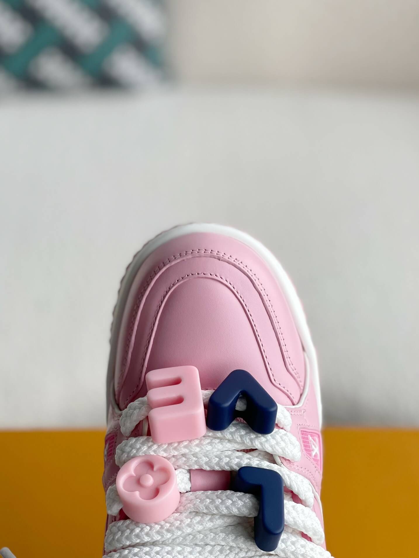Louis Vuitton LV Trainer Maxi – Pink Calf Leather CUSTOM