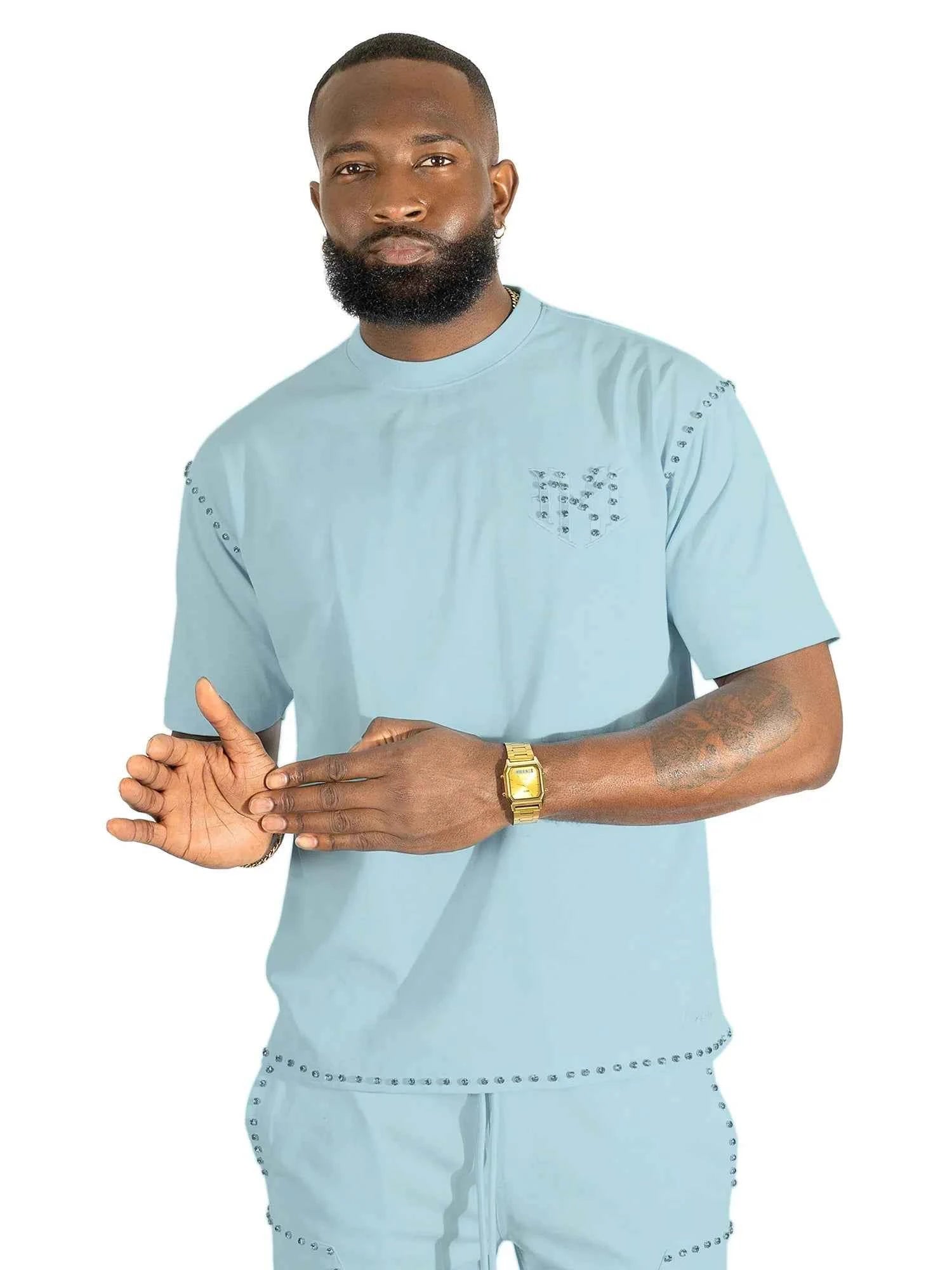 Makobi Prada Tee - Light Blue
