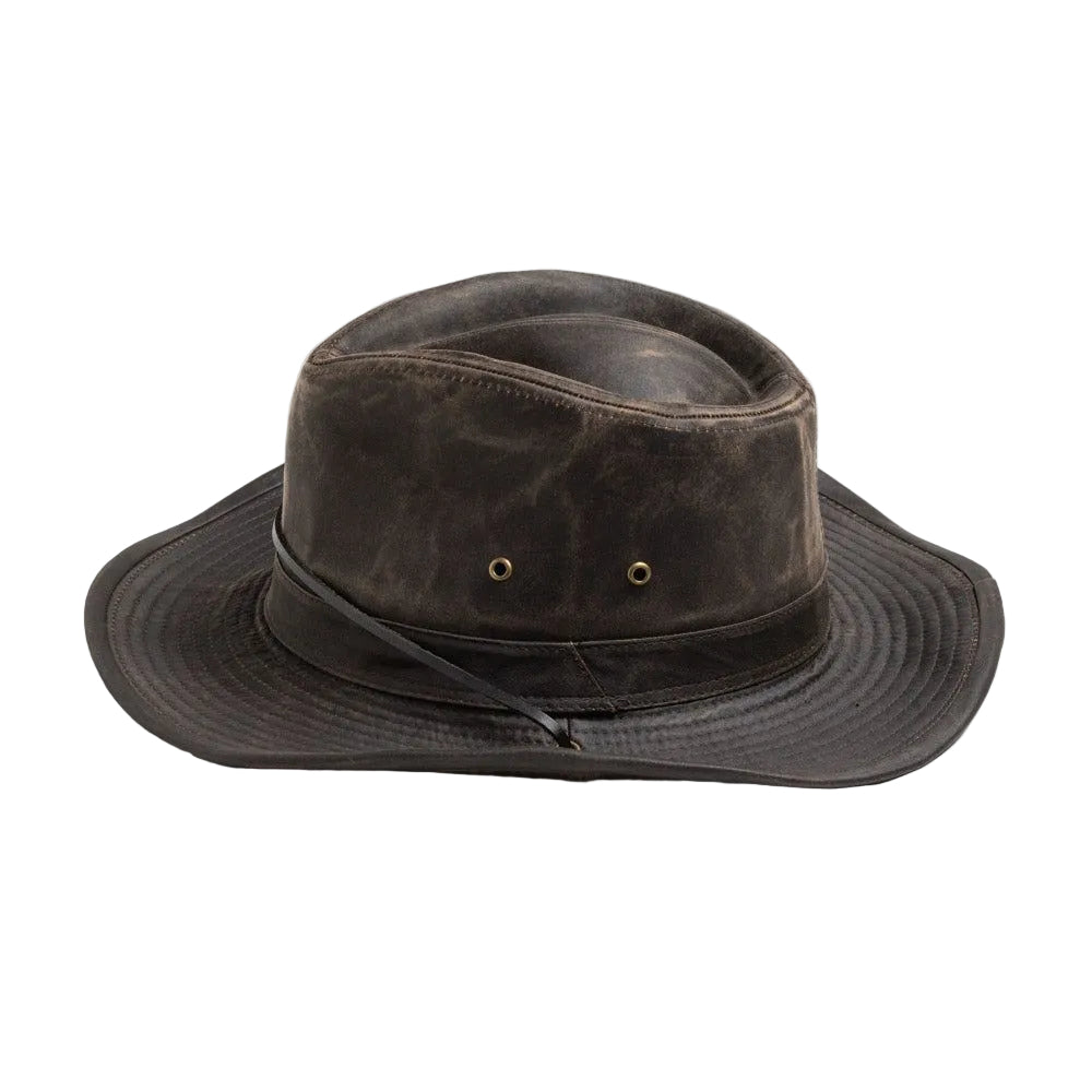 Dorfman Pacific Atlantic - Shapeable Oilskin Outdoorsman Hat