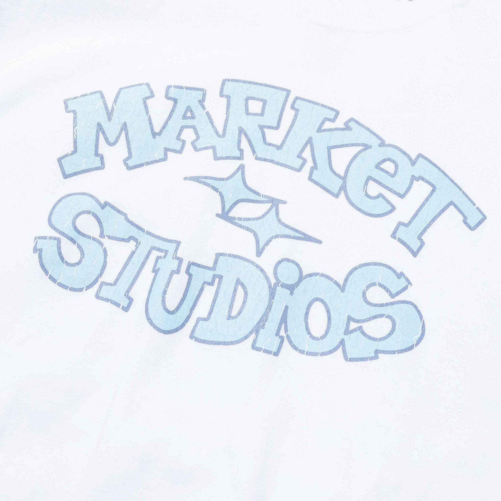 Market Studios Smiley Old School Tee - White
