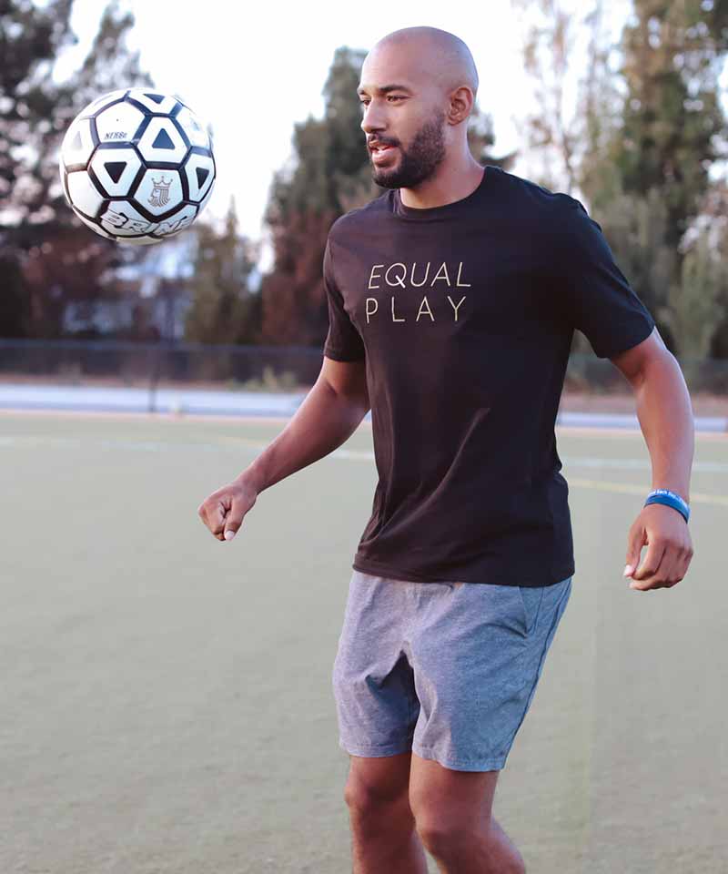 Equal Play Men's Athletic T Shirt - JUSTLUXURY