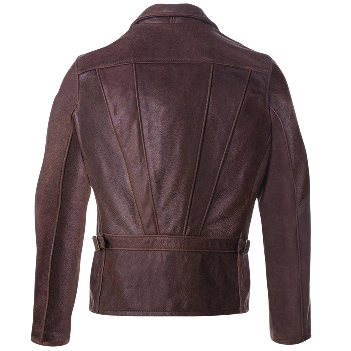 Men's Waxed Buffalo Leather Western Jacket