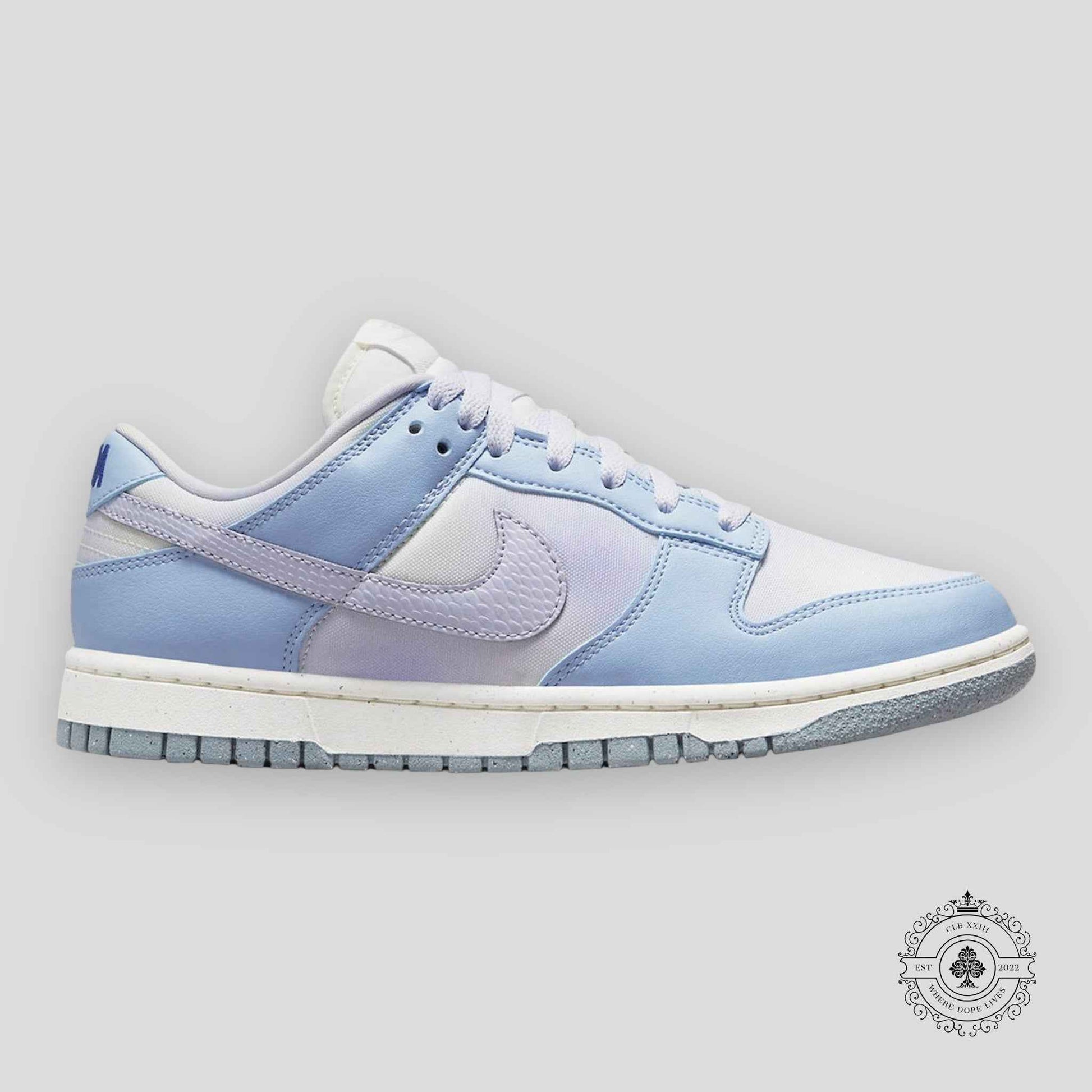 Nike Dunk Low W Blue Airbrush Canvas