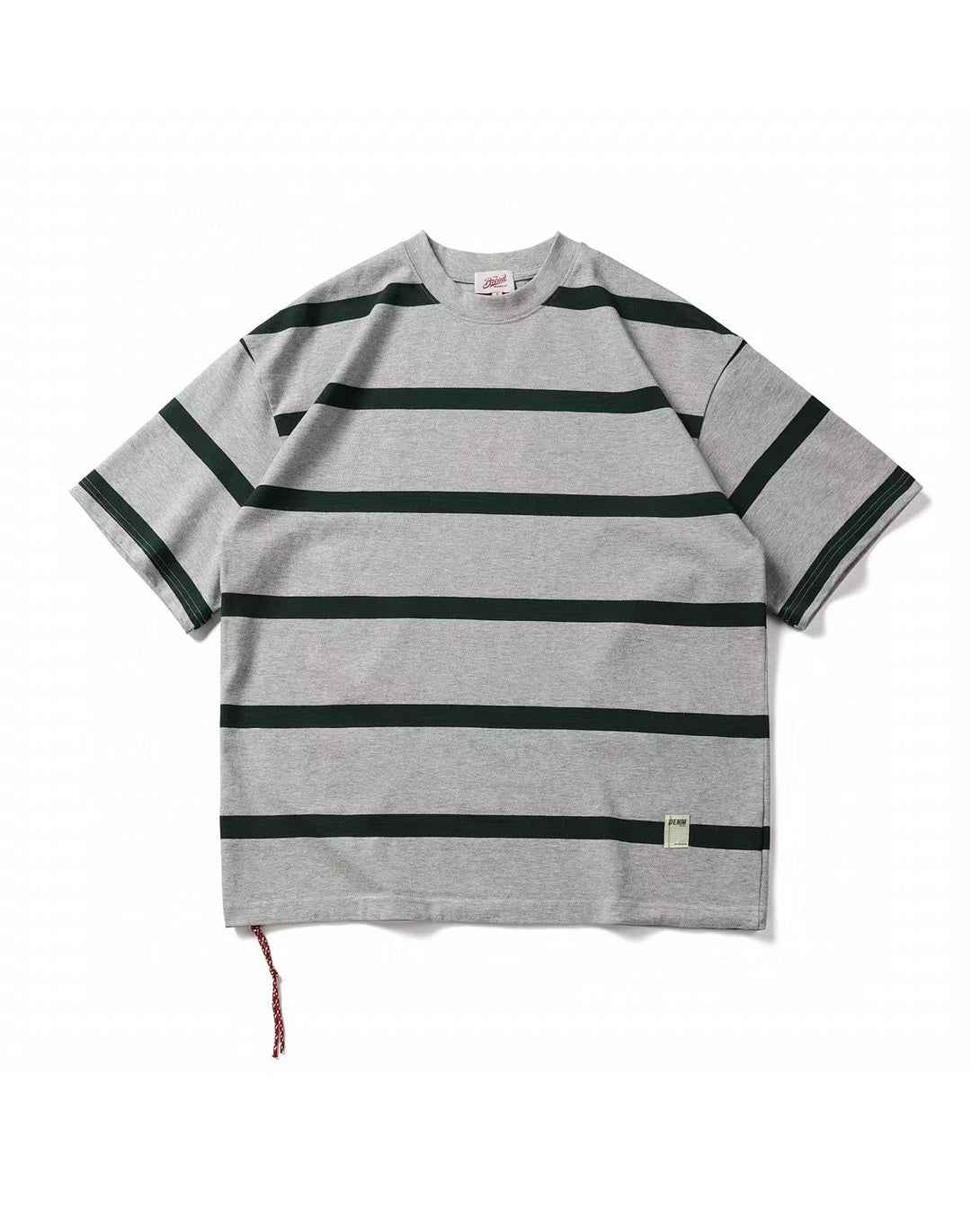 Retro Heavyweight Striped Cotton Tee