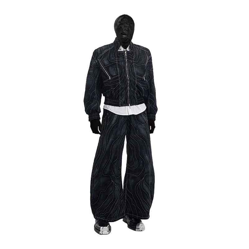 Onyx Flared Denim Pants