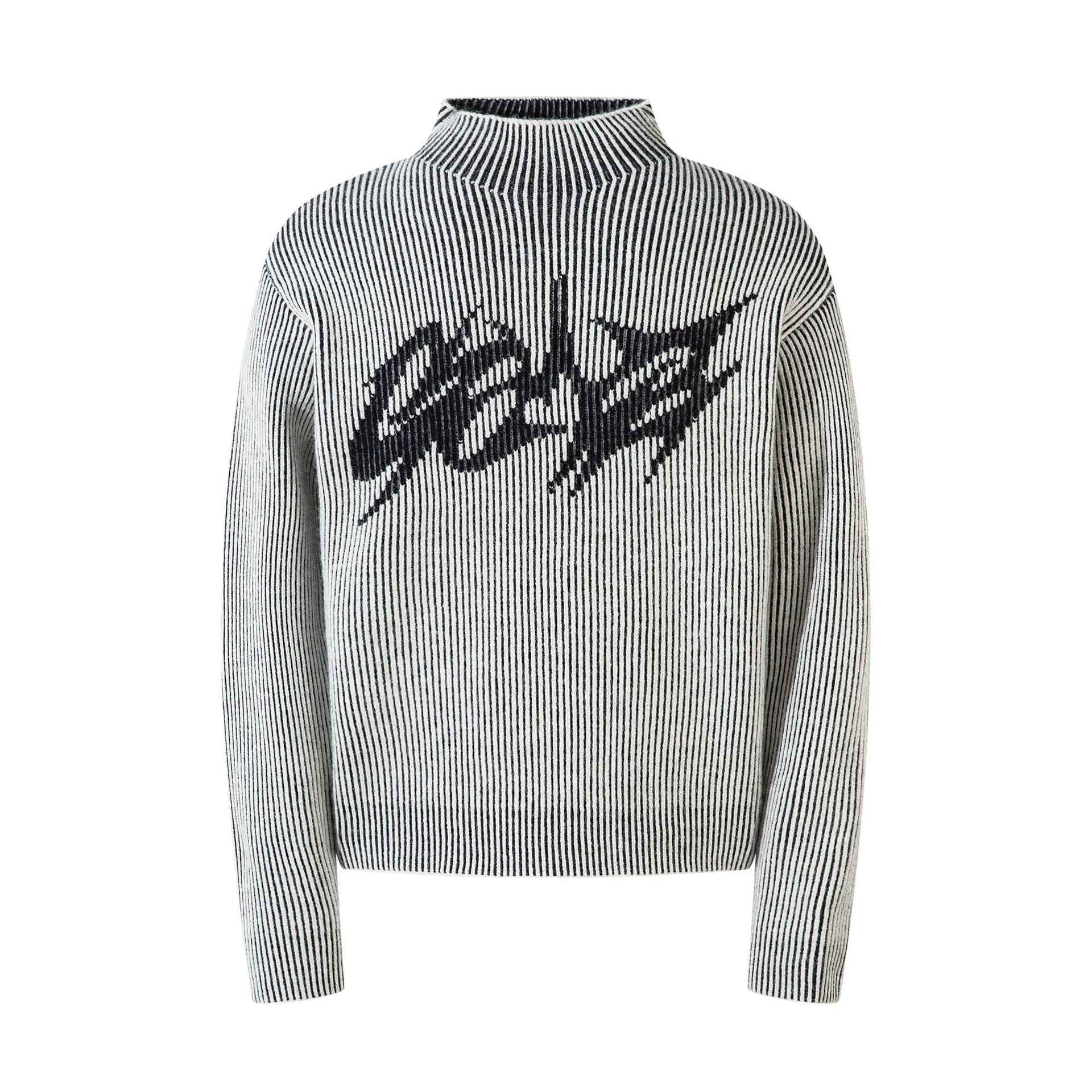 Reversible Retro Turtleneck Sweatshirt