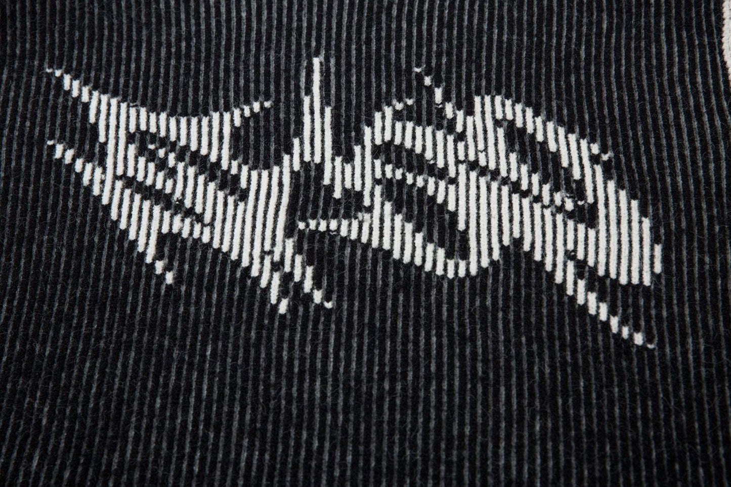 Reversible Retro Turtleneck Sweatshirt