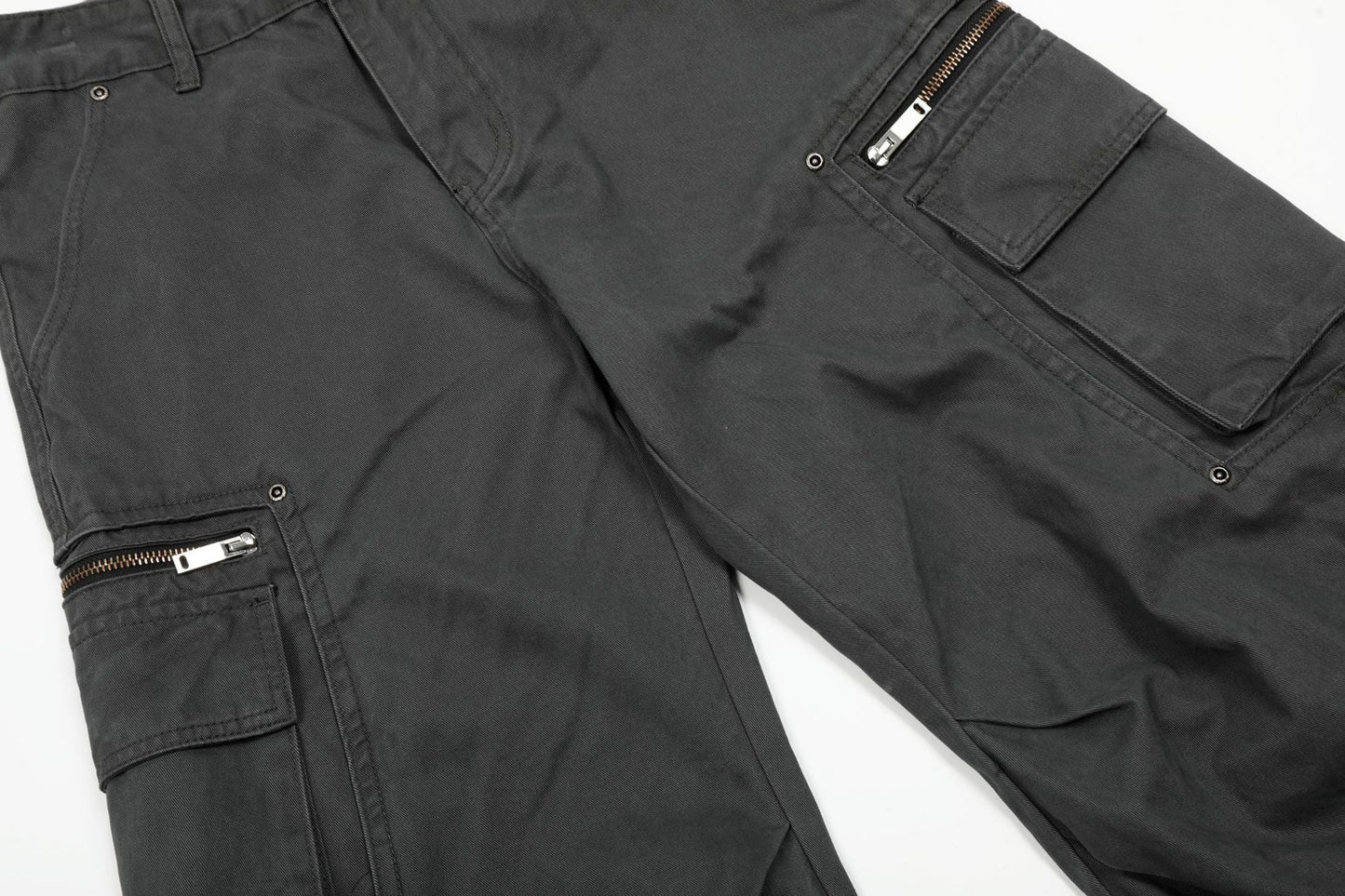 Retro Deconstructed Relaxed Fit Utility Pants