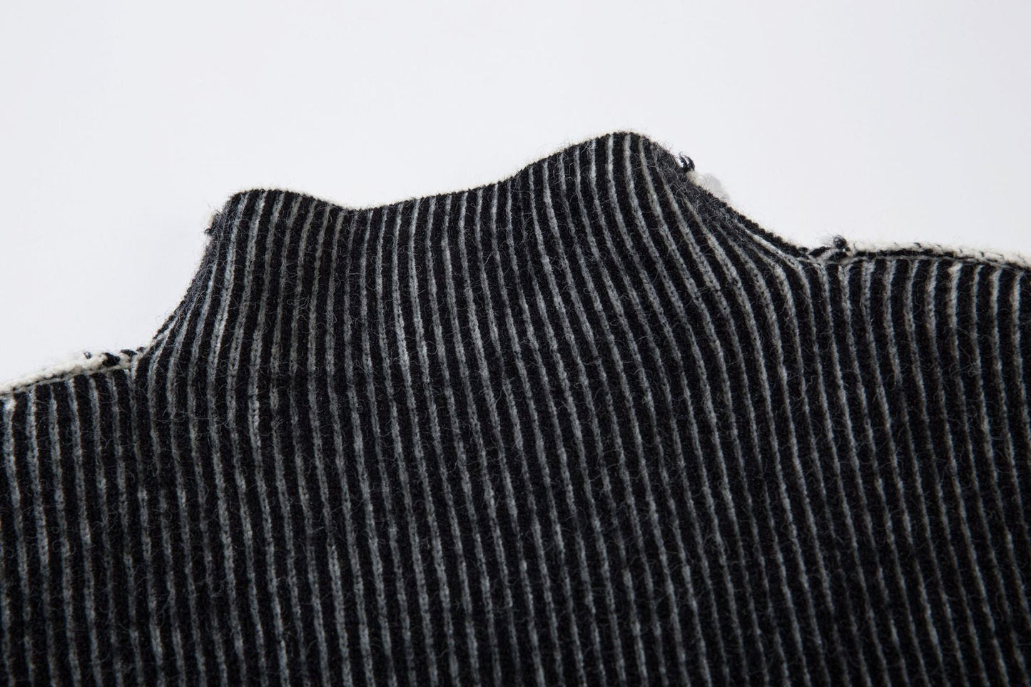 Reversible Retro Turtleneck Sweatshirt