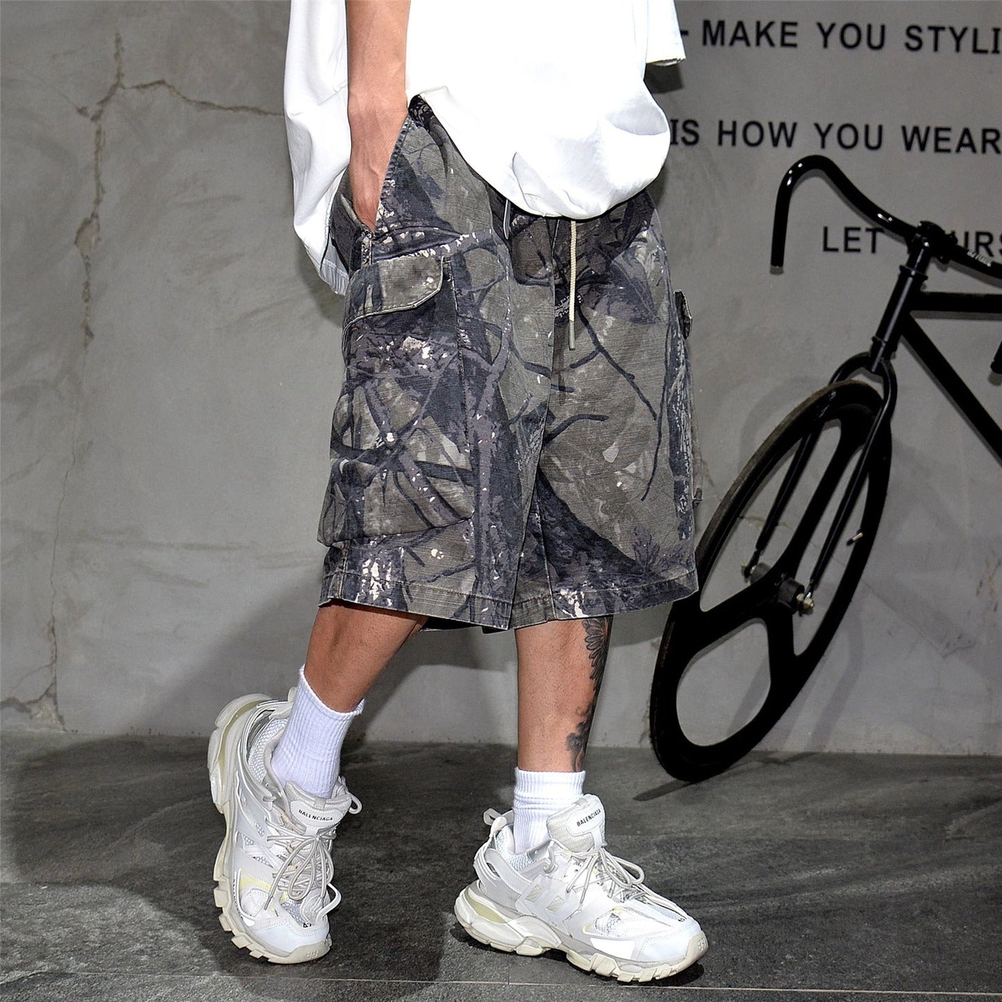 Terrain Camo Cargo Shorts