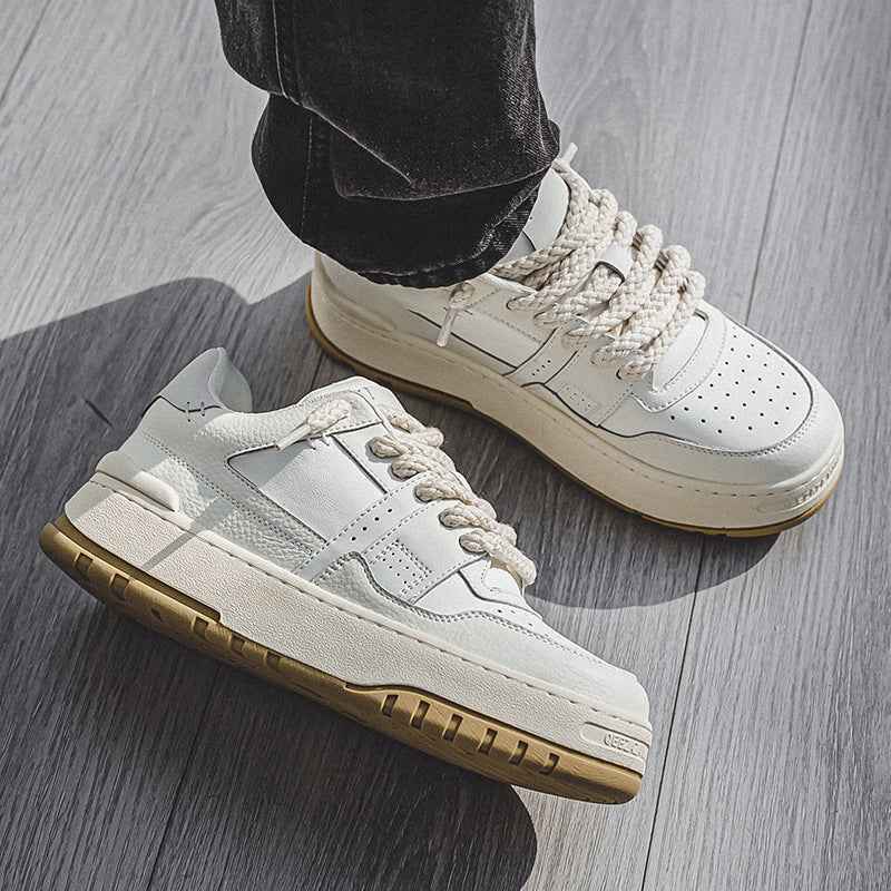 Rope Court Low - Beige White