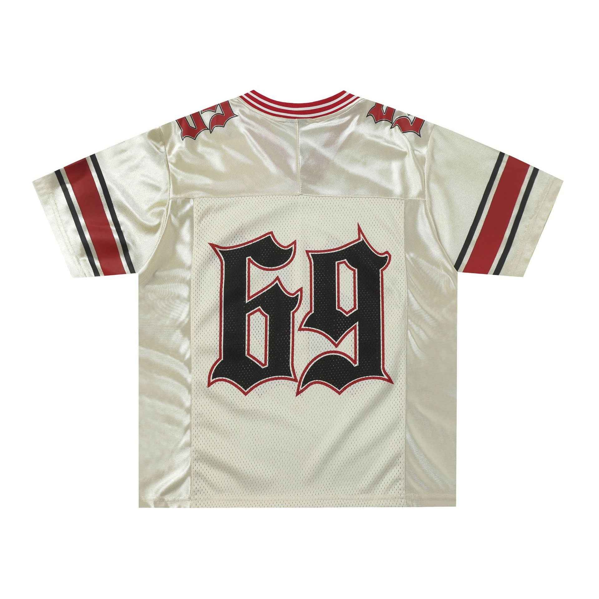 Cream '69' Football Jersey