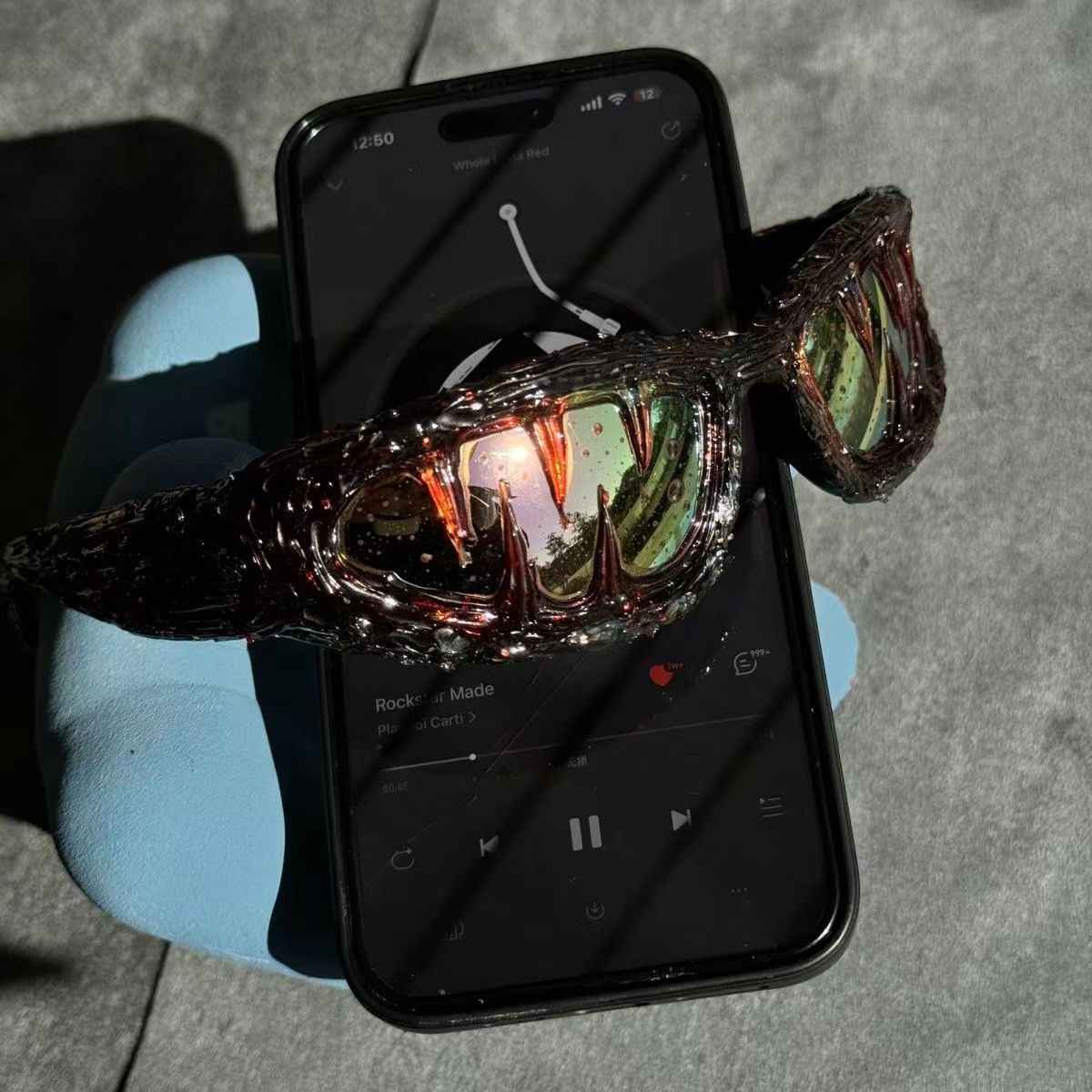 Venom Drip Resin Sunglasses