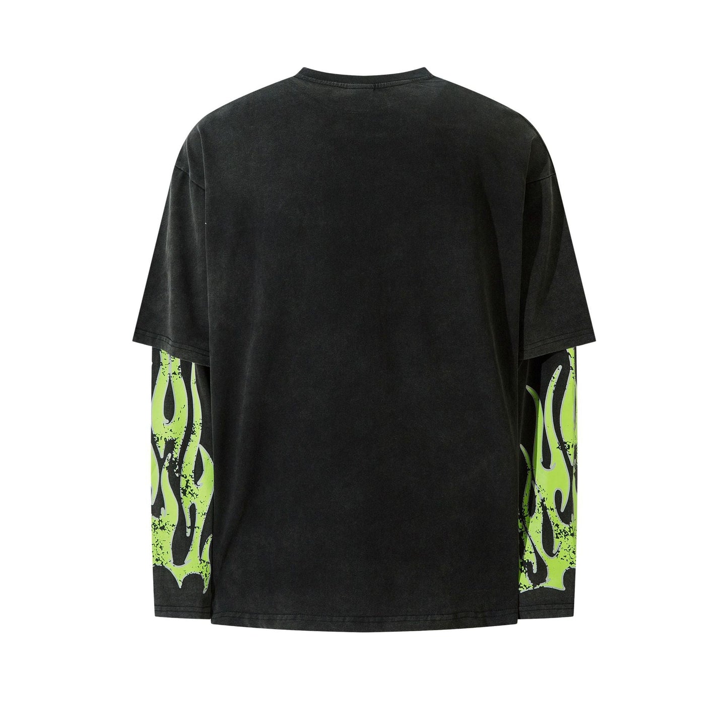 Green Flame '88' Long Sleeve Tee
