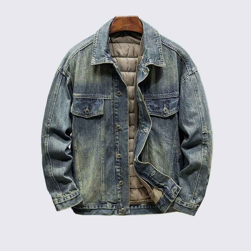 Light Washed Blue Denim Jacket
