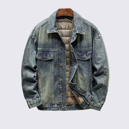 Light Washed Blue Denim Jacket