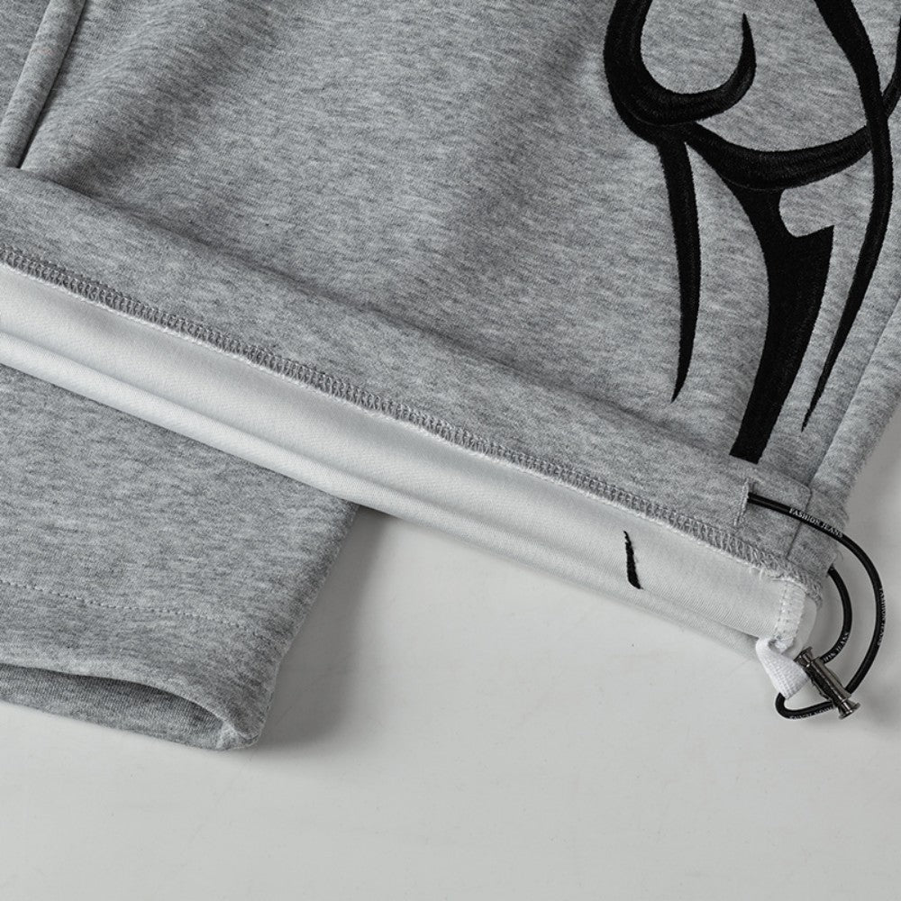 Thorn Embroidery Sweatpants