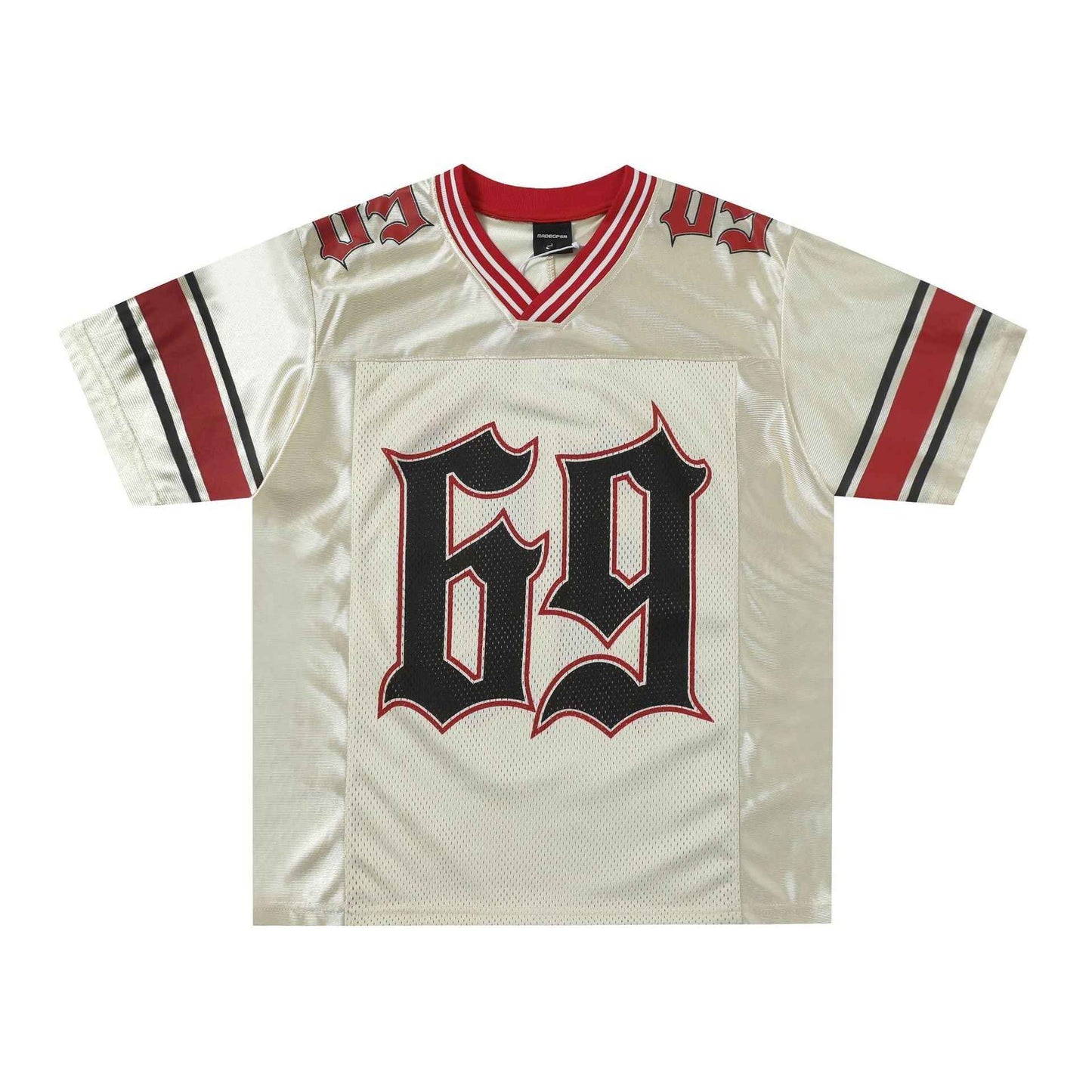 Cream '69' Football Jersey