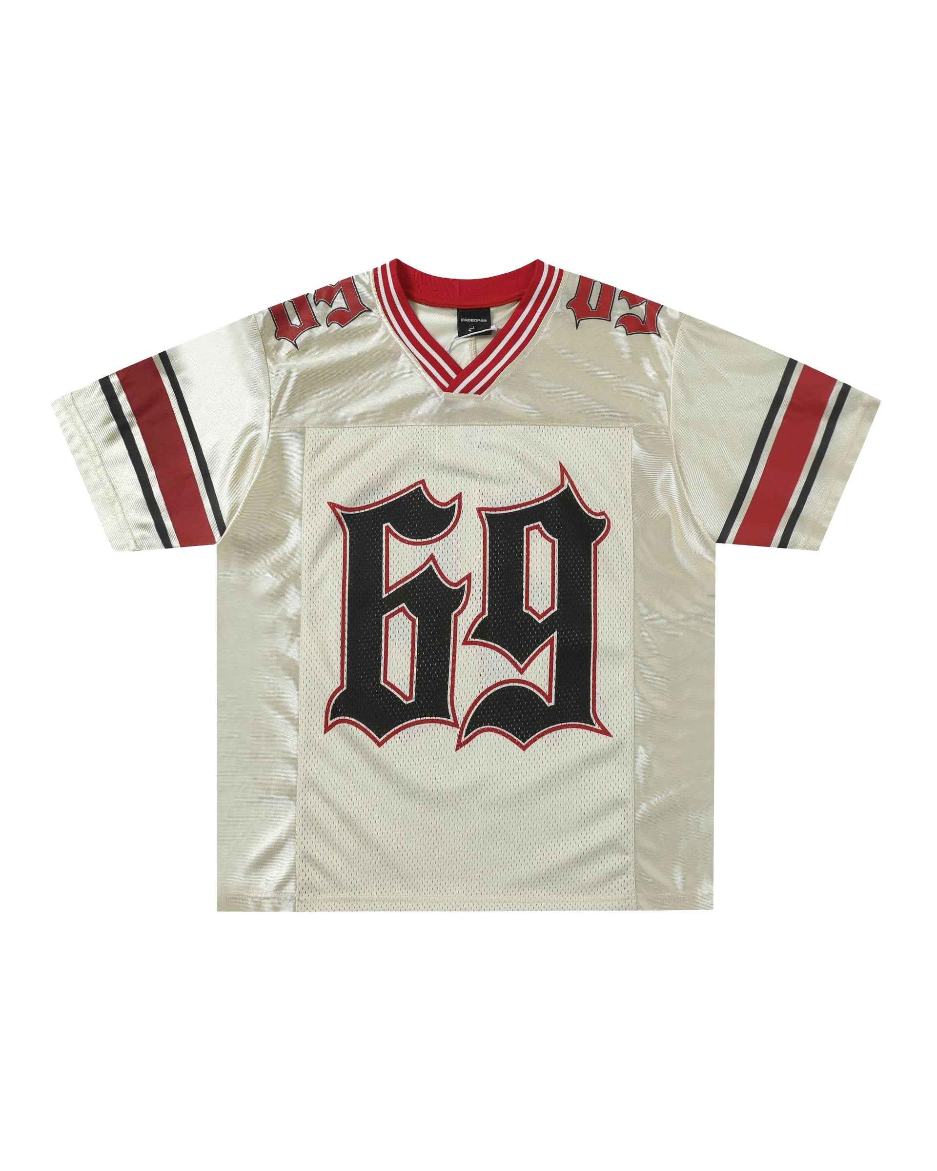Cream '69' Football Jersey
