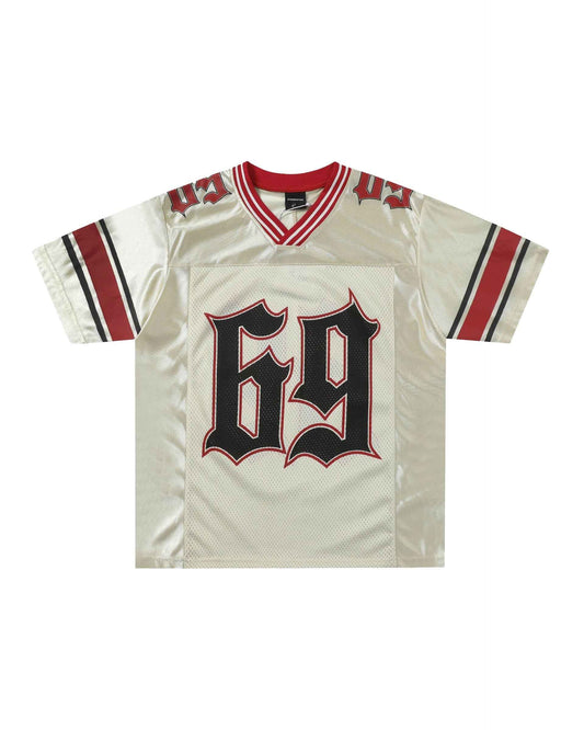 Cream '69' Football Jersey