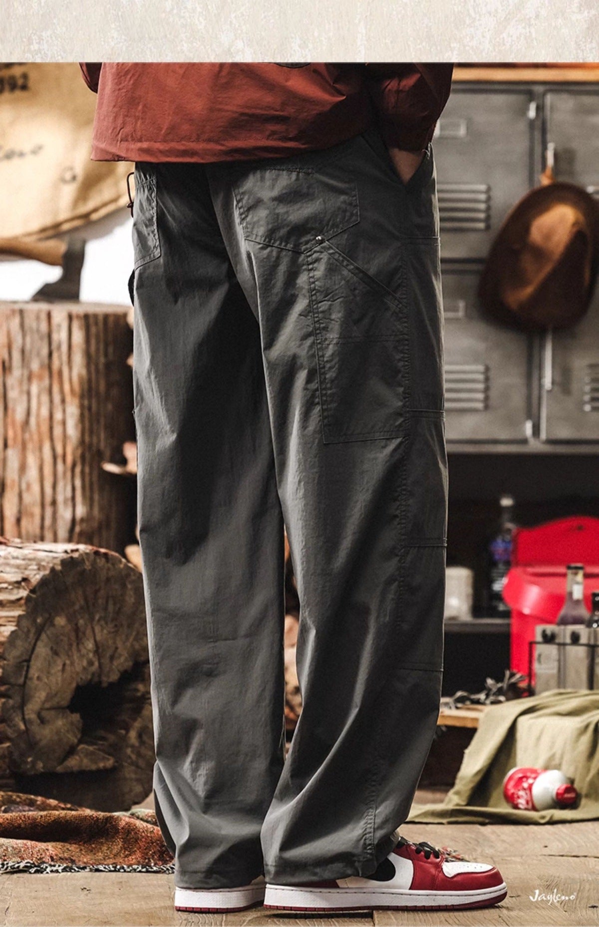 Nylon Carpenter Pants