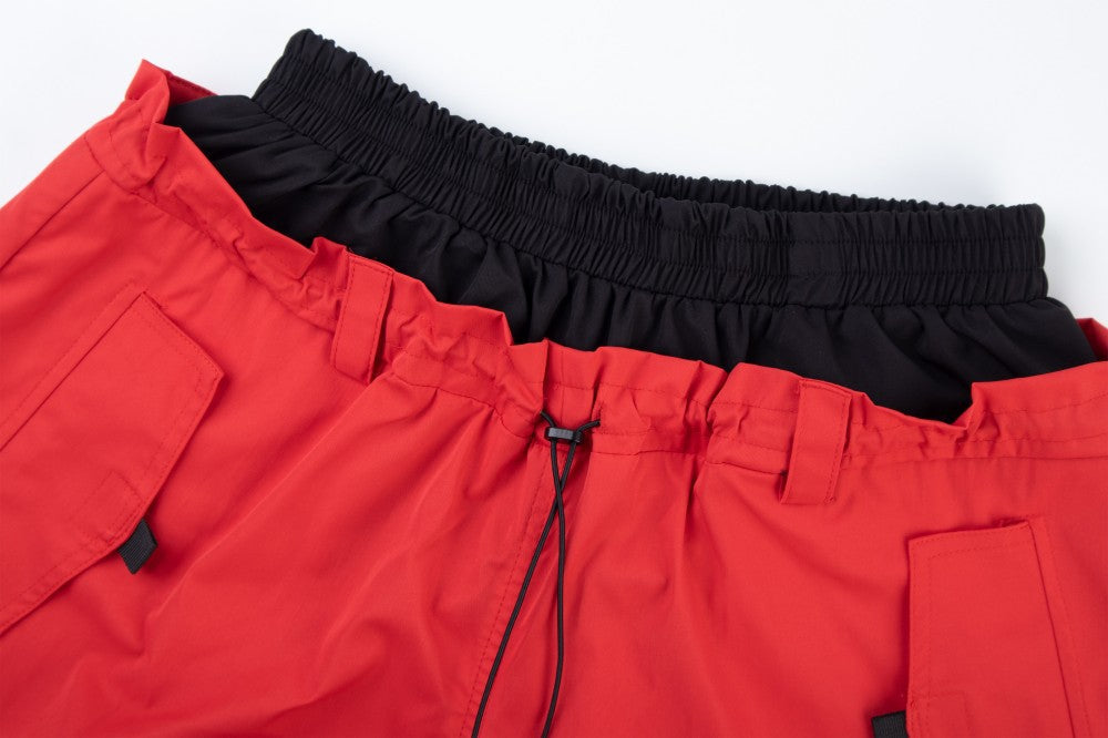 Racing Double Waist Sweatpants