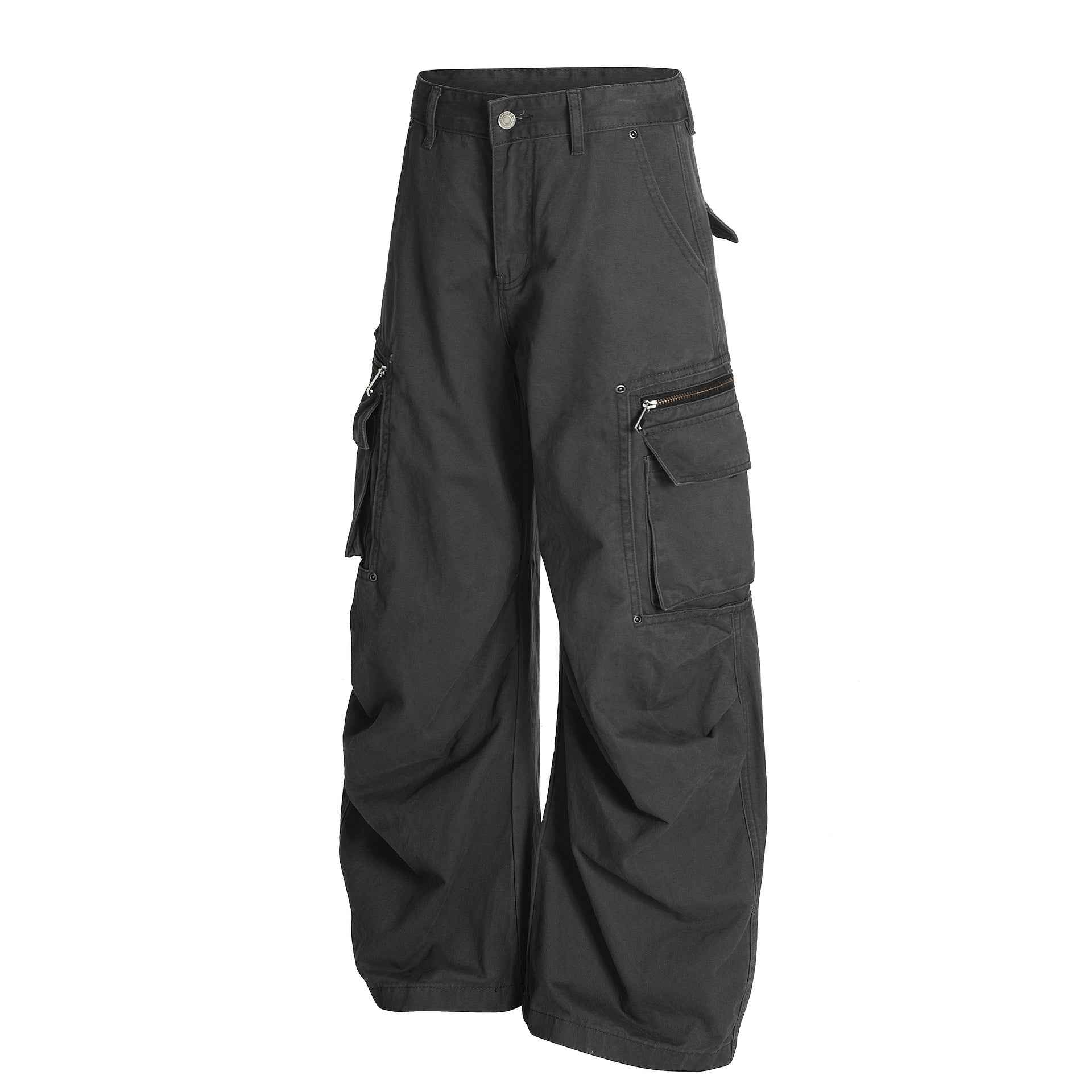 Retro Deconstructed Relaxed Fit Utility Pants