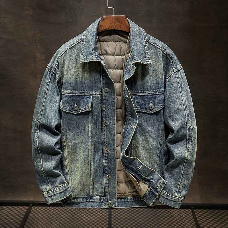 Light Washed Blue Denim Jacket