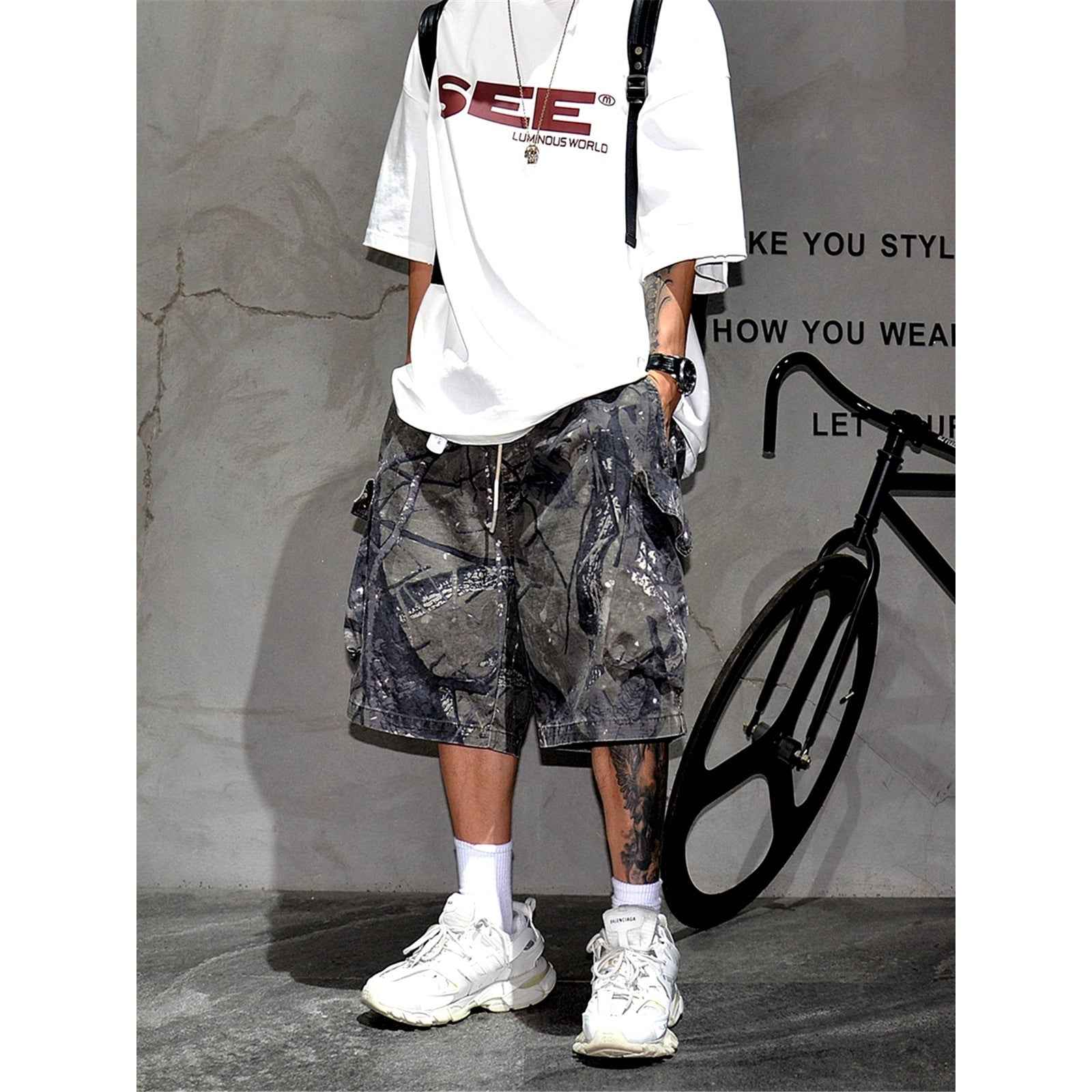 Terrain Camo Cargo Shorts