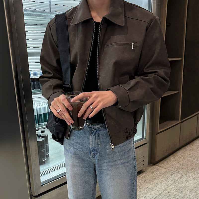 American Retro Leather Jacket