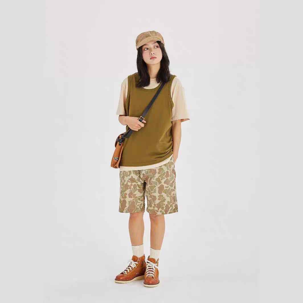 Cyzo Retro Camo Shorts