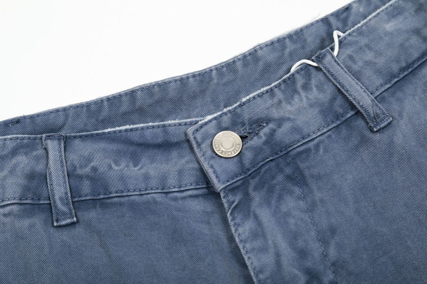 Retro Loose Fit MultiPocket Denim Cargo Jeans
