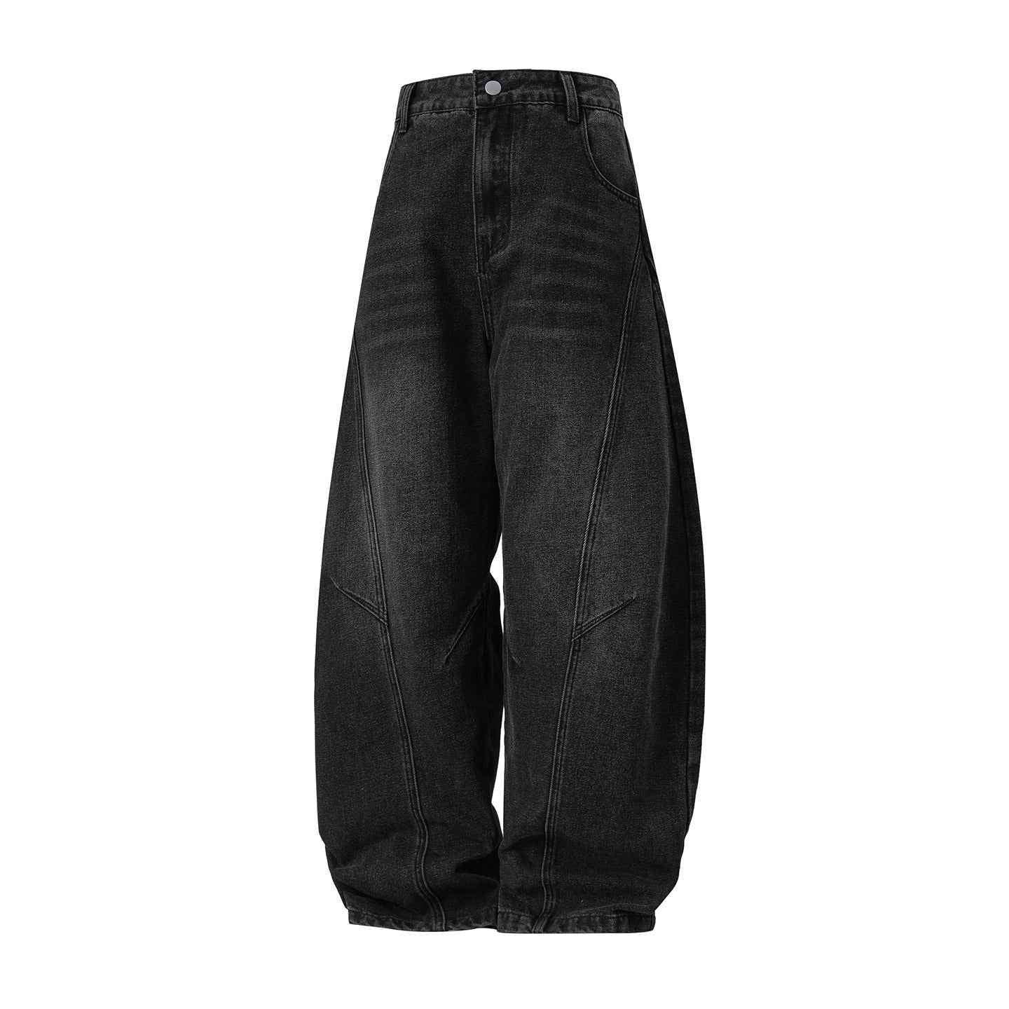 Retro Panelwork Denim Jeans