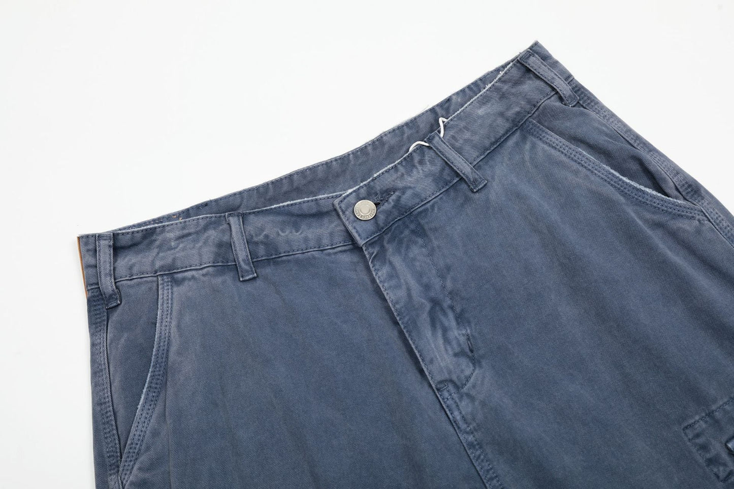Retro Loose Fit MultiPocket Denim Cargo Jeans
