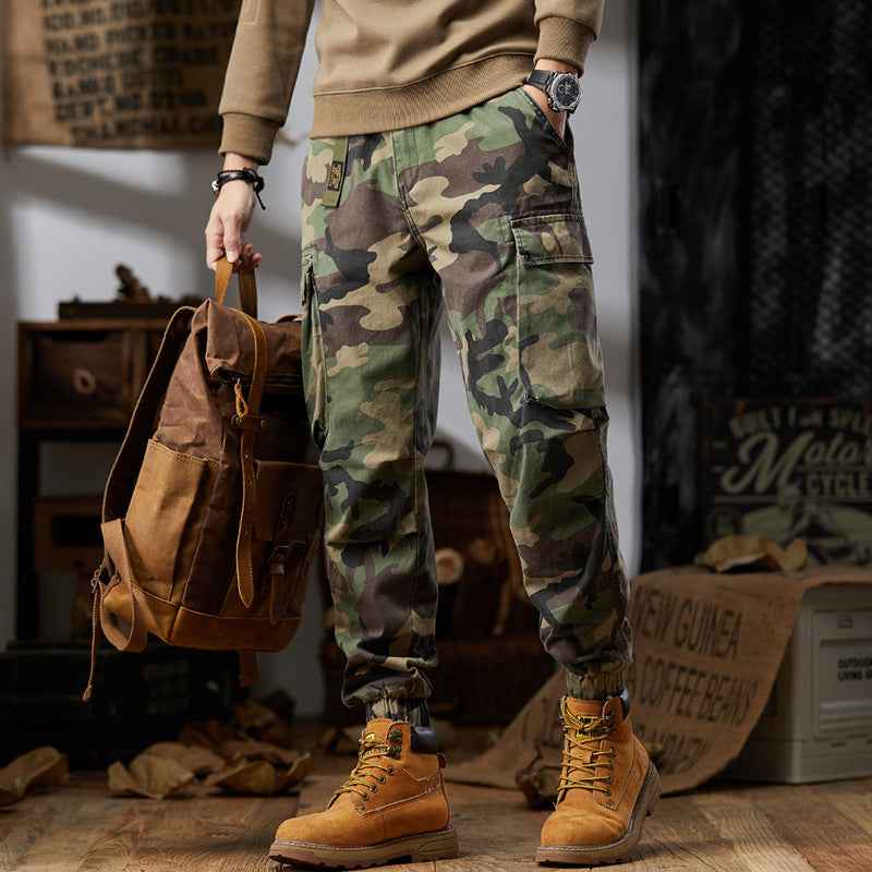 Eagle Camo Slim Fit Cargo Pants