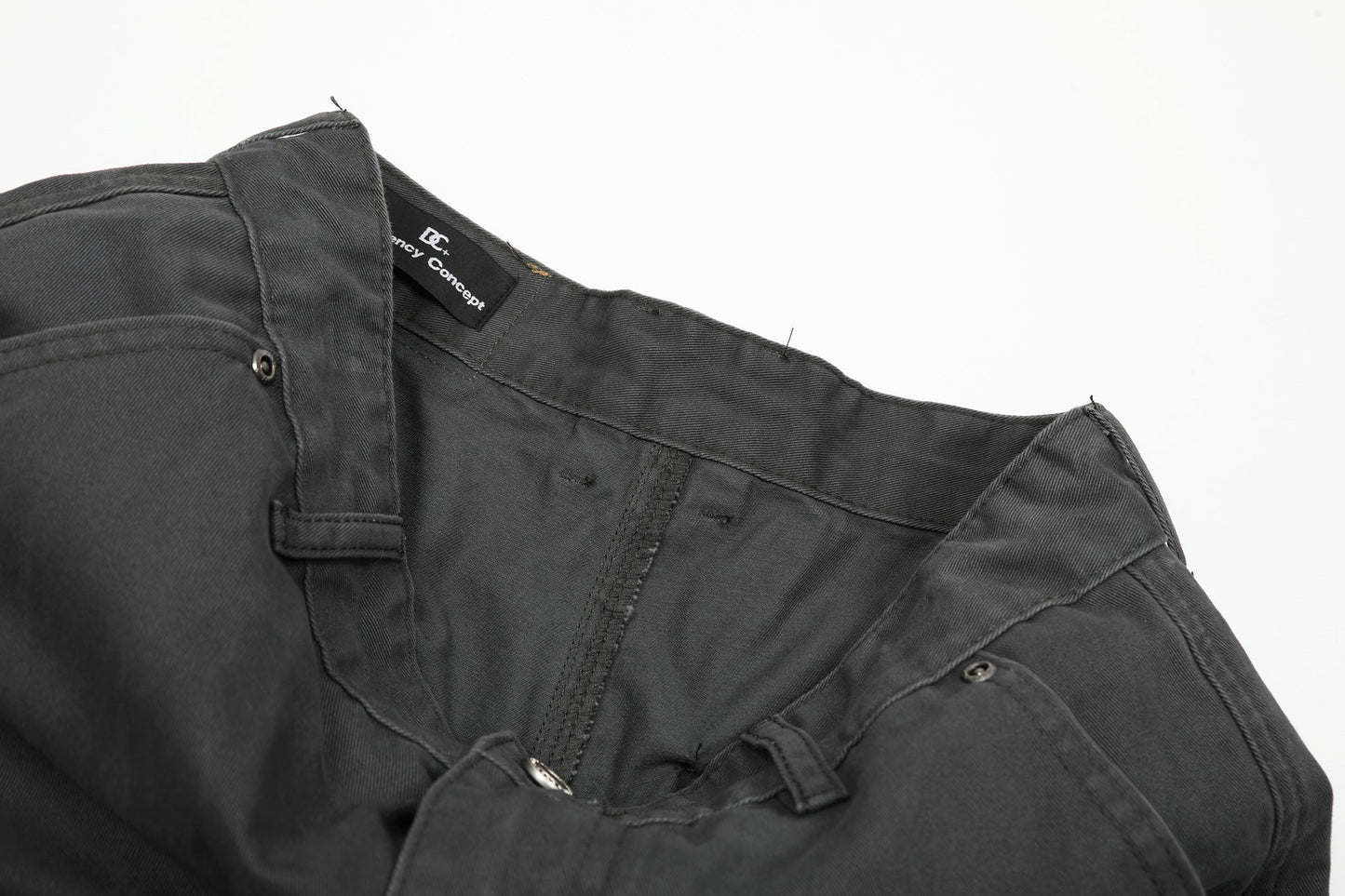 Retro Deconstructed Relaxed Fit Utility Pants