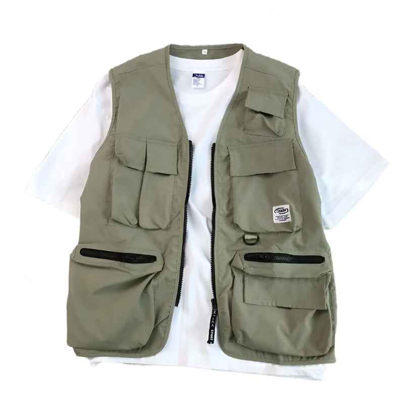 Versatile Outdoor T-Shirt + Vest Set