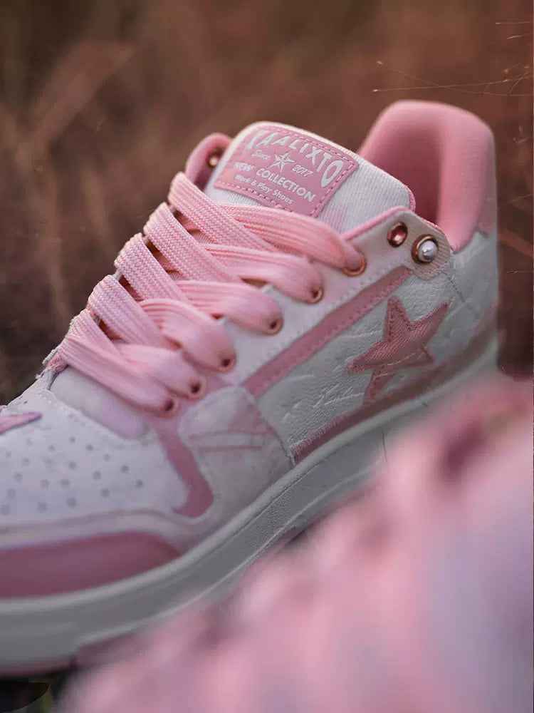 Star Eli1 Skate Sneakers - Pink