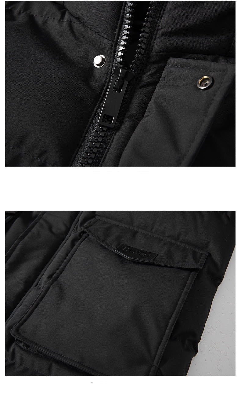 Long Winter Cotton Padded Coat