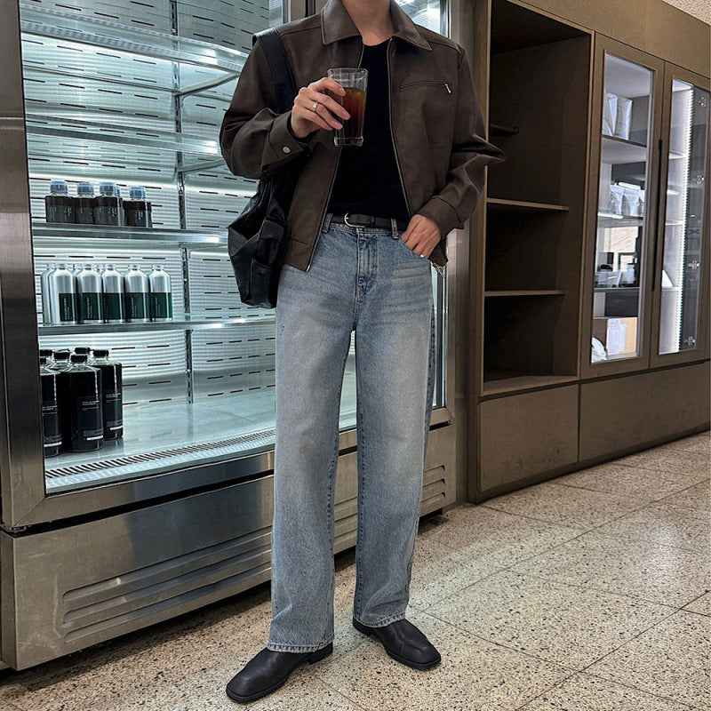 American Retro Leather Jacket