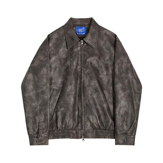 Vintage K Leather Jacket