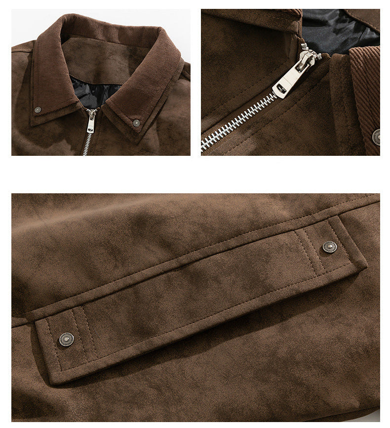 Suade Fur Interior Jacket